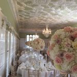 Rose and hydrangea lily vase wedding table decorations - Tudor Rose Florist - Bury St Edmunds