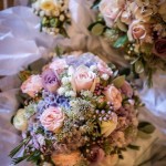 bridesmaids-bouquets-tudor-rose-summer-wedding