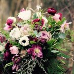 Danny's finished old Dutch master bouquet - tudor rose florist - bury st edmunds - wedding florist